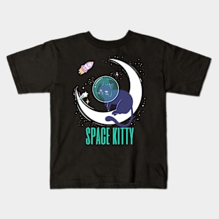 Space Kitty Kids T-Shirt